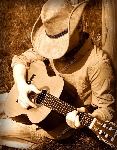 Cowboy with Guitar